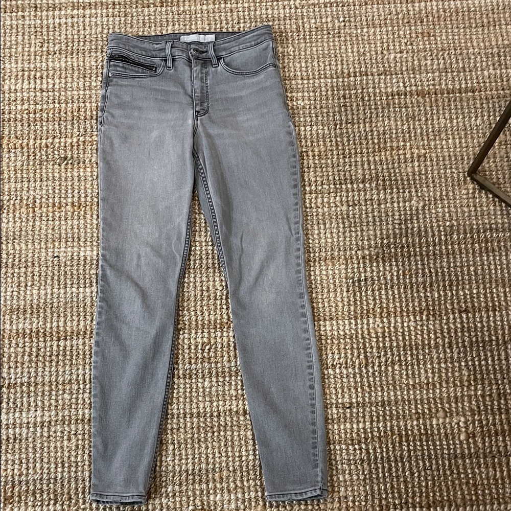 Athleta Light Gray Women's Skinny Jeans